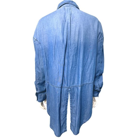 A.N.A. A New Approach Black Red Purple Geometric Print Roll Tab Sleeves Size XL - Picture 3 of 9